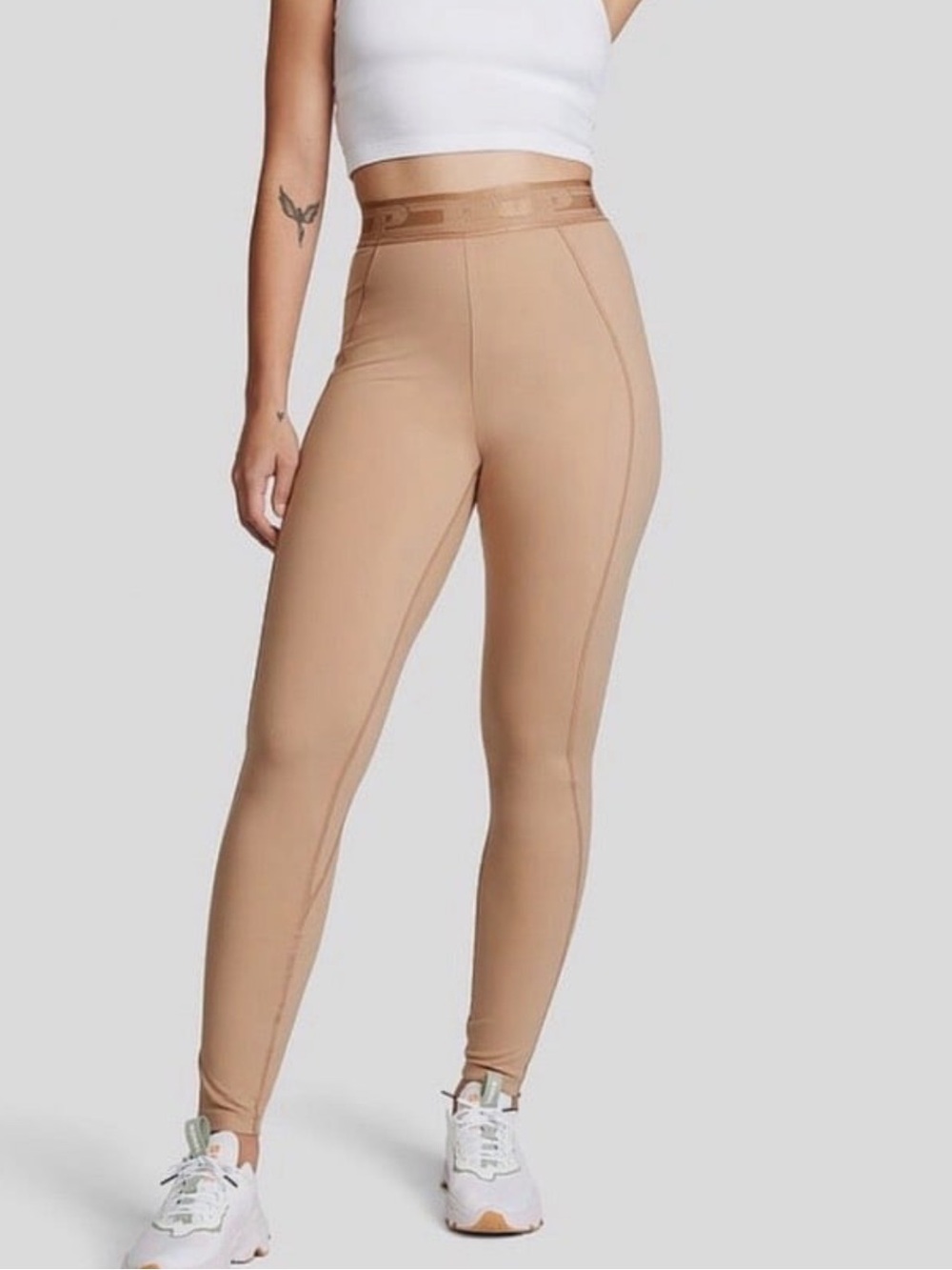 Victoria Secret PINK Ultimate Leggings in Tan